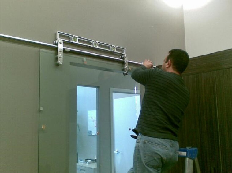 Glass Door Installation- Framless Sliding Glass Door Installation- Framless Sliding